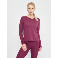 Жіночий лонгслів Joma ORGANIC Бордовий S (901611.651)