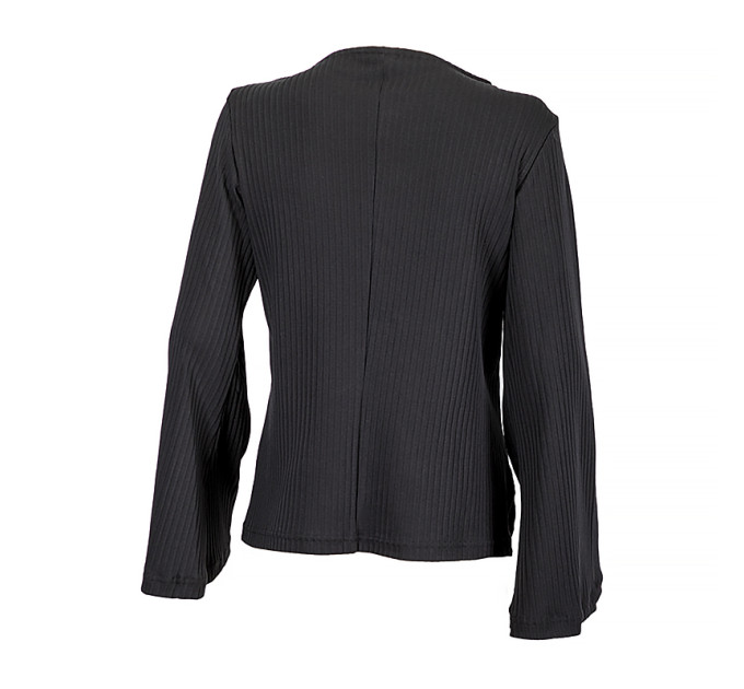 Жіночий Лонгслів Nike W NSW RIB JRSY LS TOP Чорний M (7dDV7866-010 M)