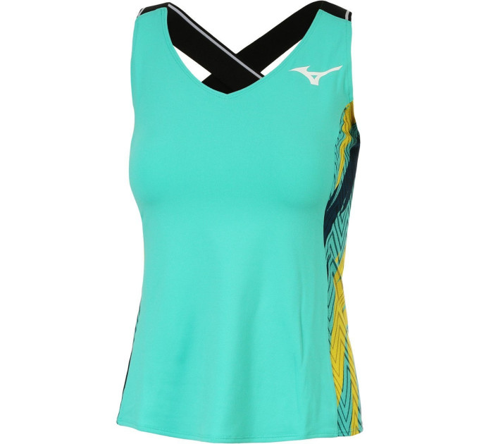 Майка жіноча MIZUNO Printed Tank бірюзовий (XS) 62GA2201-13 XS Майка жіноча MIZUNO Printed Tank бірюзовий (XS) 62GA2201-13 XS