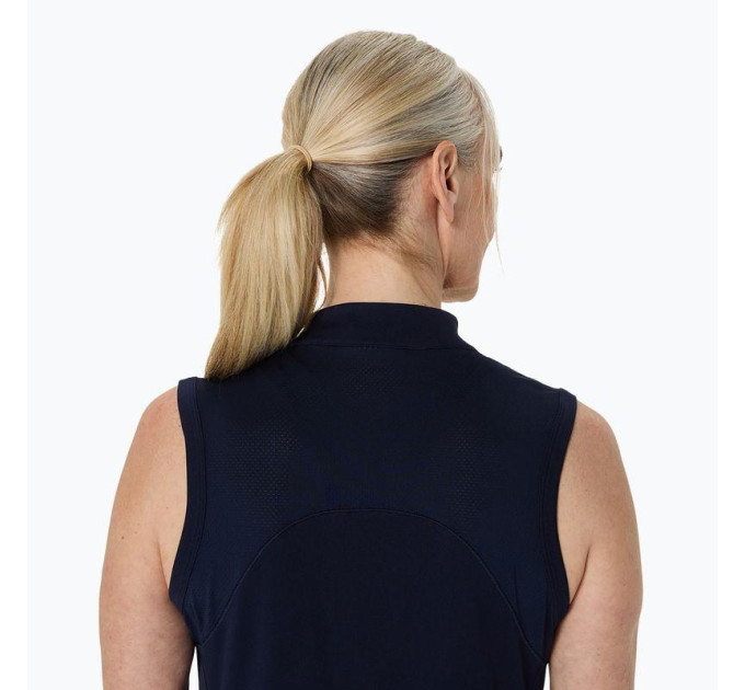 Жіноча тенісна Майка Asics COURT TANK MIDNIGHT Темно-синій M (2042A370-400 M)