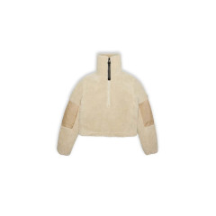 Жіноча Куртка Rains W Kofu Fleece Pullover T1 Бежевий L (7d18460-04 L)