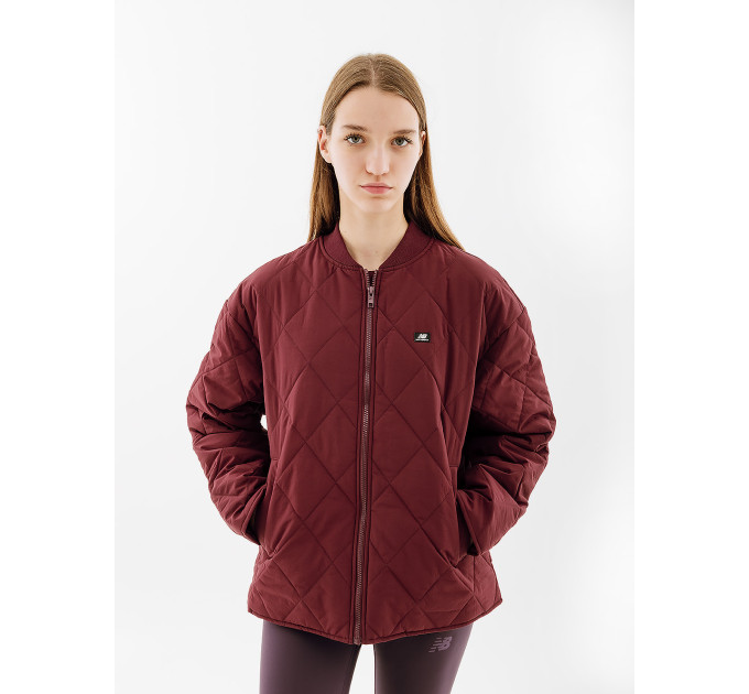 Жіноча Куртка New Balance Athletics Fashion Бордовий S (7dWJ33504NBY S) Жіноча Куртка New Balance Athletics Fashion Бордовий S (7dWJ33504NBY S)