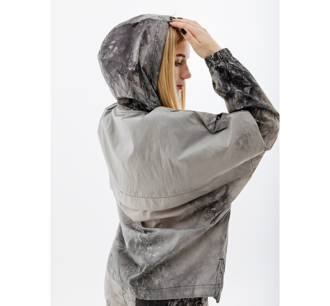 Жіноча Куртка Nike W NSW WAVE DYE WVN PO JKT A3 Різнокольоровий XS (7dDV7936-010 XS)