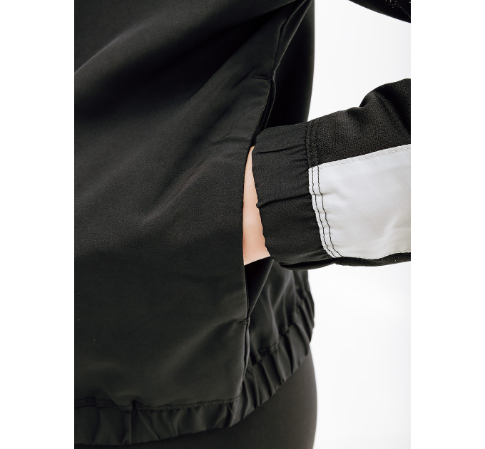 Жіноча Куртка Nike W NK SWSH RUN JKT Чорний M (7dDX1037-010 M)