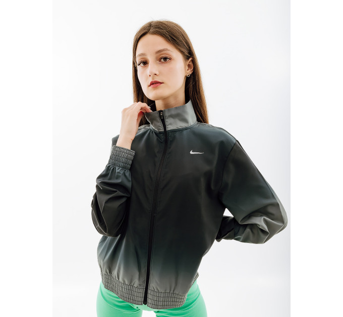 Жіноча Куртка Nike W NK SWSH RUN PRNT JKT Чорний XS (7dDX1039-010 XS)