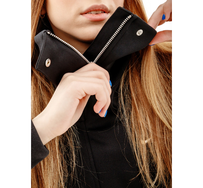 Жіноча Куртка Nike CLLCTN CROP JKT Чорний S (7dFB8290-010 S)