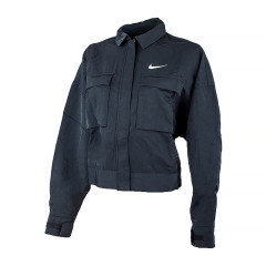 Жіноча Куртка Nike ESSNTL WVN JKT FIELD Чорний XS (DM6243-010 XS)