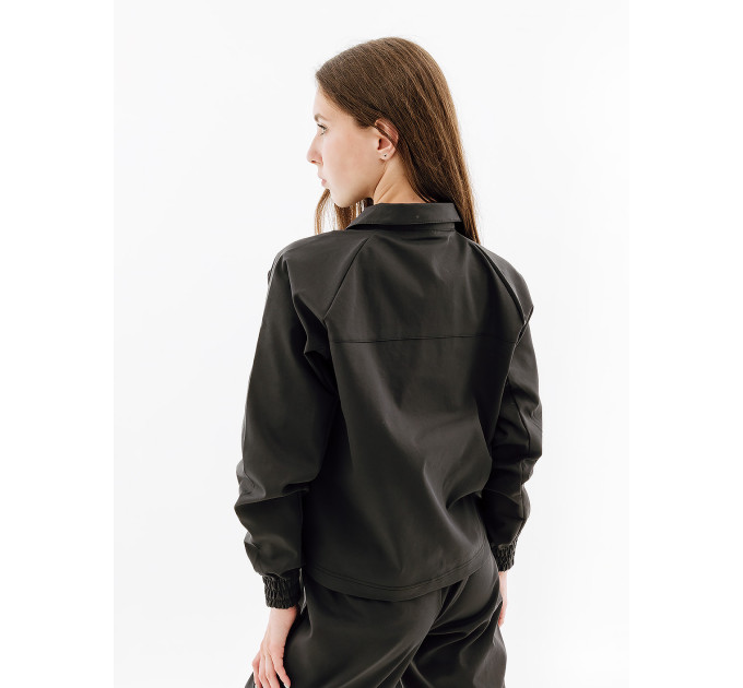 Жіноча Куртка Nike W NSW SWSH JKT WVN Чорний L (7dFD1130-010 L)