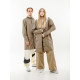 Жіноча Куртка Rains Long Jacket Коричневий XS-S (7d1202-TAUPE XS-S)