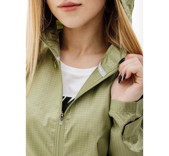 Жіноча Куртка Nike W NK ESSENTIAL JACKET Хакі S (7dCU3217-386 S)
