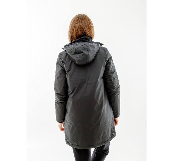 Жіноча Куртка Nike S N FL RPL PARK20 SDF JKT Чорний S (7dDC8036-010 S)