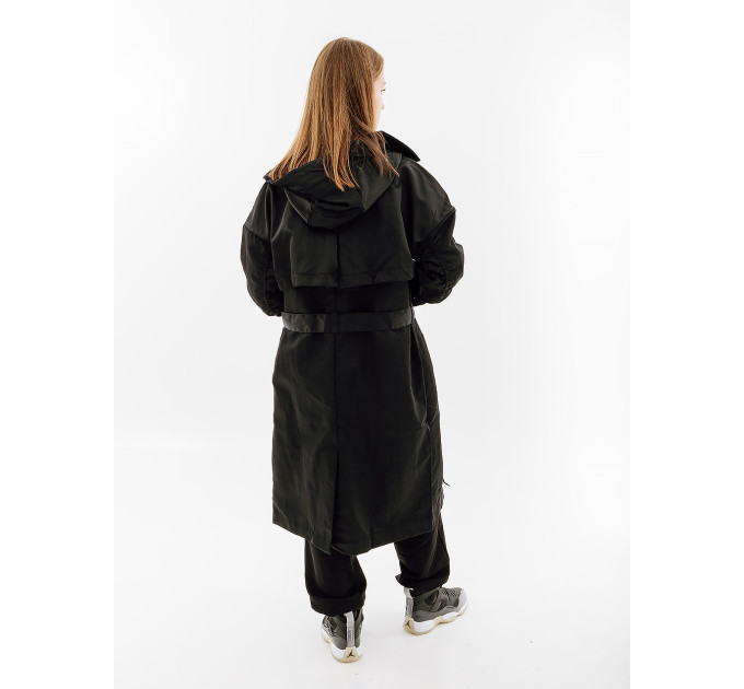 Жіноча Куртка Nike TRENCH SU Чорний XL (7dFB4521-010 XL)