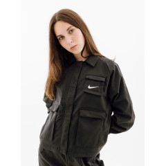 Жіноча Куртка Nike W NSW SWSH JKT WVN Чорний M (7dFD1130-010 M)