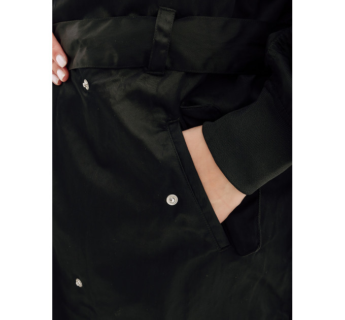 Жіноча Куртка Nike TRENCH SU Чорний XS (7dFB4521-010 XS)