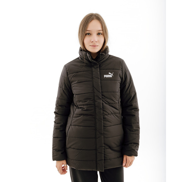 Жіноча Куртка PUMA ESS+ Padded Jacket Чорний 2XS (7d67536401 2XS)