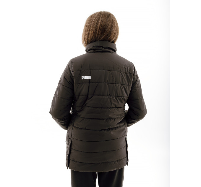 Жіноча Куртка PUMA ESS+ Padded Jacket Чорний 2XS (7d67536401 2XS)