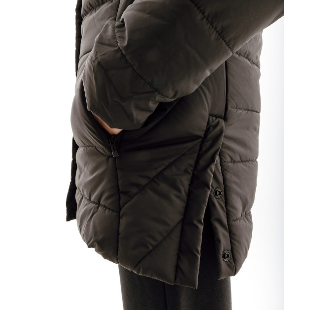 Жіноча Куртка PUMA ESS+ Padded Jacket Чорний 2XS (7d67536401 2XS)