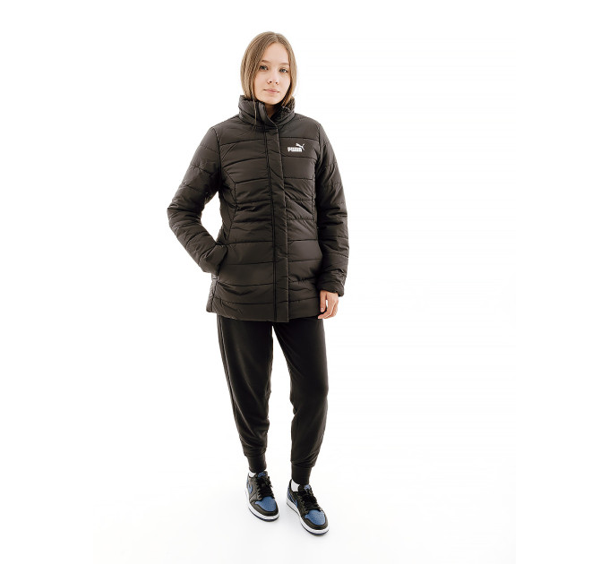 Жіноча Куртка PUMA ESS+ Padded Jacket Чорний 2XS (7d67536401 2XS)