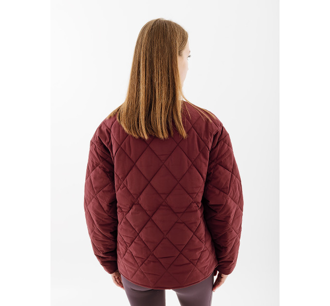 Жіноча Куртка New Balance Athletics Fashion Бордовий L (7dWJ33504NBY L)