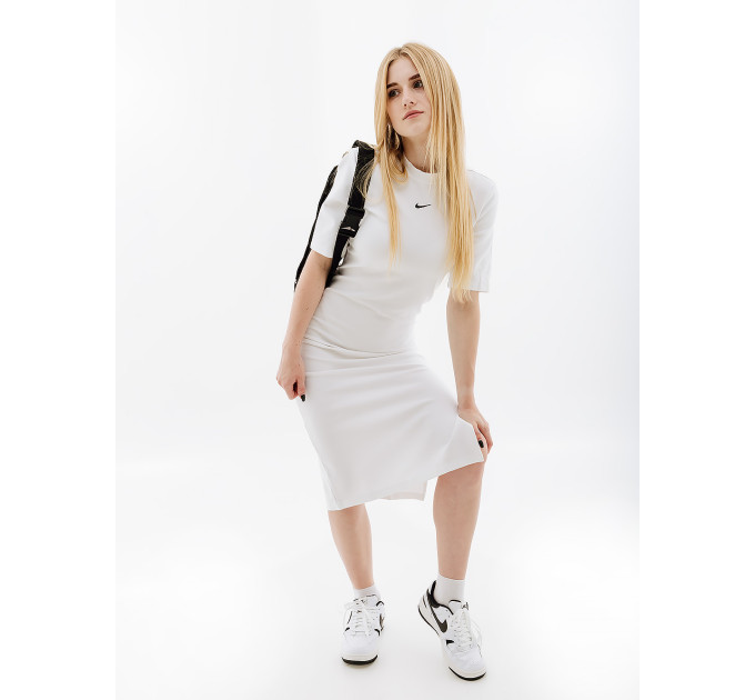 Жіноче Сукня Nike W NSW ESSNTL MIDI DRESS Білий S (7dDV7878-100 S) Жіноче Сукня Nike W NSW ESSNTL MIDI DRESS Білий S (7dDV7878-100 S)