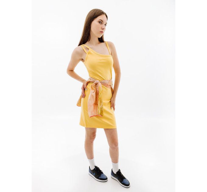 Жіноче Сукня Nike W NSW EVRDY MOD AYSM TNK DRSS Жовтий L (7dDV7934-795 L)