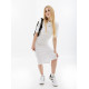 Жіноче Сукня Nike W NSW ESSNTL MIDI DRESS Білий L (7dDV7878-100 L)
