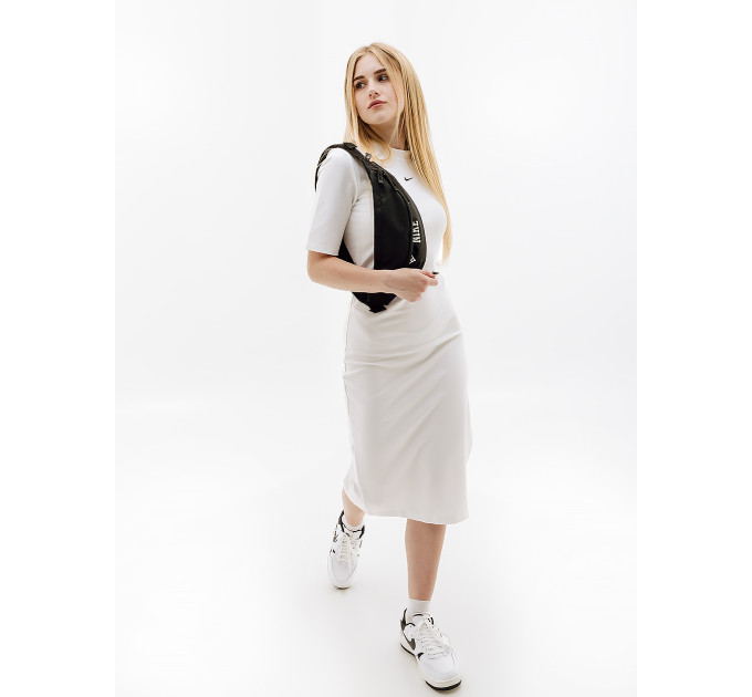 Жіноче Сукня Nike W NSW ESSNTL MIDI DRESS Білий L (7dDV7878-100 L)