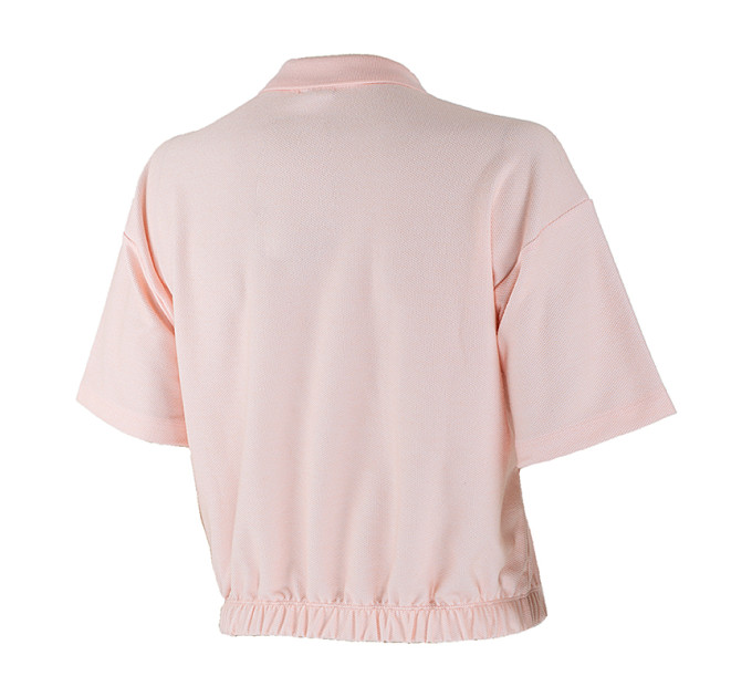 Жіноча Футболка Nike W NSW AIR PIQUE POLO Помаранчевий M (DM6464-610 M)