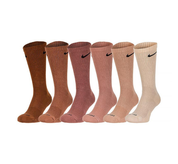 Жіночі Шкарпетки Nike Everyday Plus Cushioned Різнокольоровий 34-38 (7dSX6897-904 34-38)