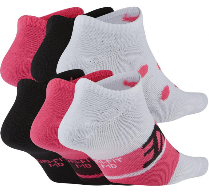 Шкарпетки Nike Everyday Lightweight Training No-Show 6-pack 34-38 multicolor CZ5627-908
