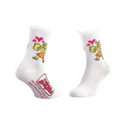 Шкарпетки The Simpsons Lisa And Saxo 1-pack 35-41 white 13057681-2