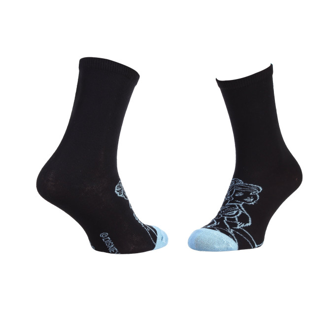 Шкарпетки Disney Princess Cinderella 1-pack 36-41 black/blue 13892320-7
