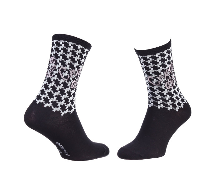 Шкарпетки Disney Vilaines Cruella De Vil Pied De Poule 1-pack 36-41 black 13890552-4