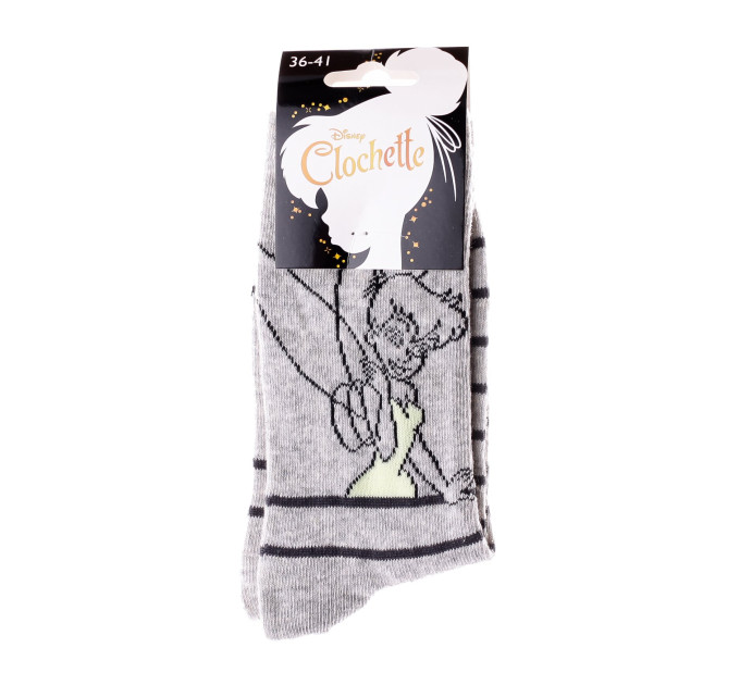 Шкарпетки Disney Fees Bells La Fee Stripes 1-pack 36-41 gray 13890152-1