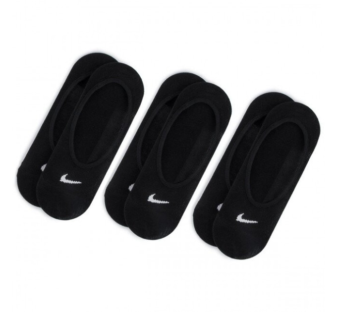 Шкарпетки Women's Everyday Lightweight Footie 3-pack 34-38 black SX4863-010
