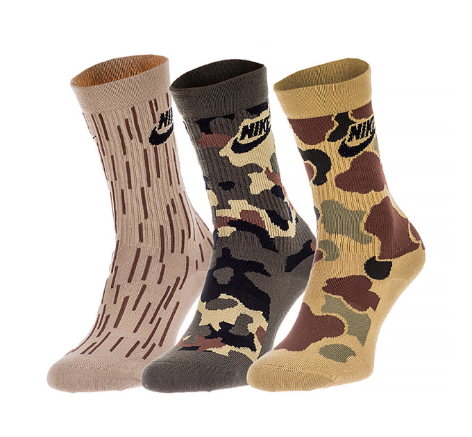Жіночі Шкарпетки Nike U EVER DA ESSENTIAL CREW Різнокольоровий 34-38 (7dDH3414-903 34-38)