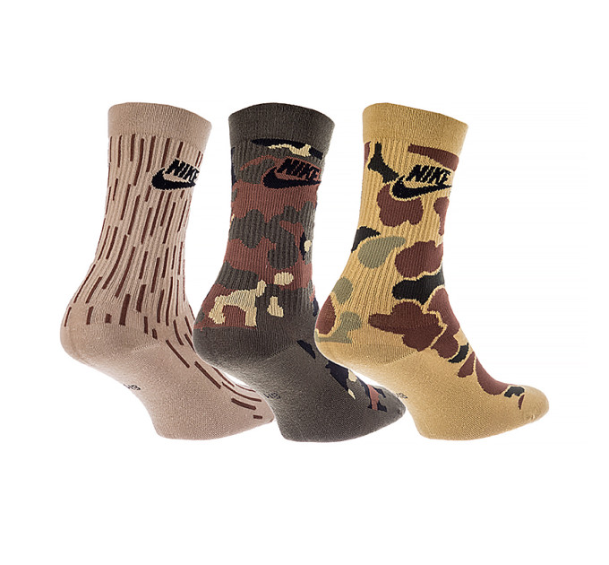 Жіночі Шкарпетки Nike U EVER DA ESSENTIAL CREW Різнокольоровий 34-38 (7dDH3414-903 34-38)