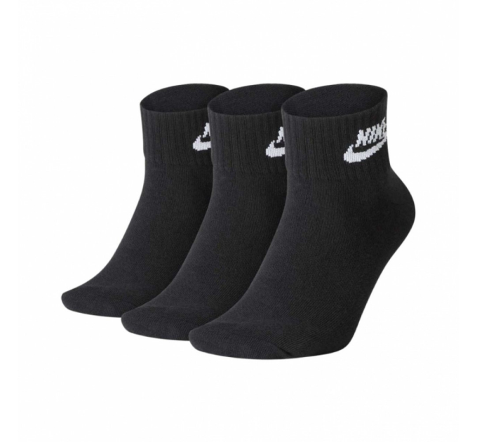 Жіночі Шкарпетки Nike U NS EVER DA ESSENTIAL AN Чорний 34-38 (7dDX5074-010 34-38)