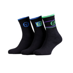 Шкарпетки Sergio Tacchini 3-pack 35-37 black 13520106-1