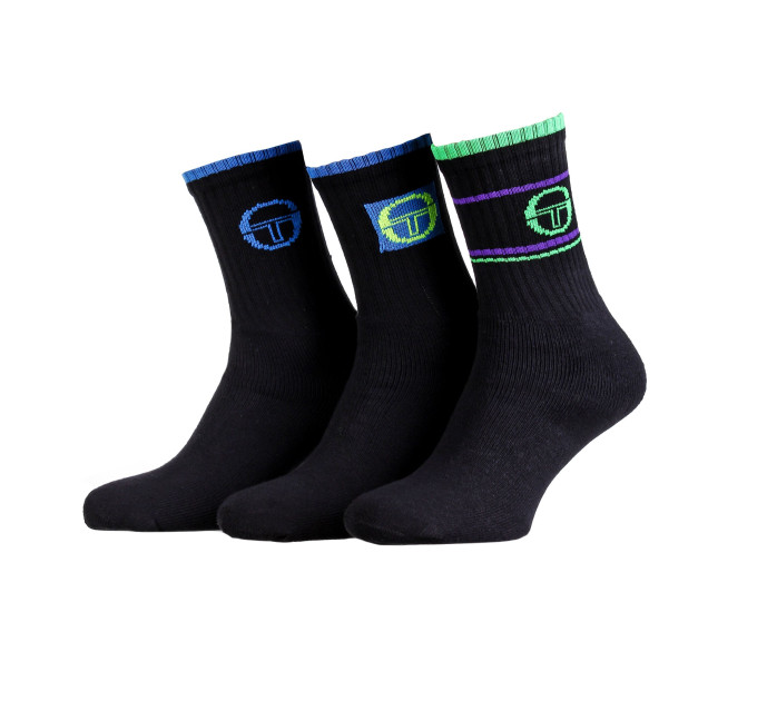 Шкарпетки Sergio Tacchini 3-pack 35-37 black 13520106-1