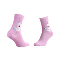 Шкарпетки Rabbids Invasion Rabbits Back 1-pack dark 35-41 pink 13849251-5