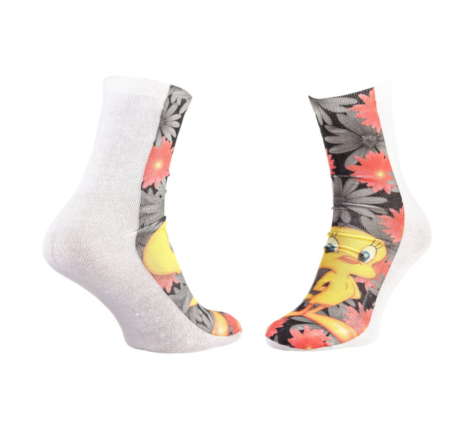 Шкарпетки Looney Tunes Tweety Fleur 1-pack 36-41 white/gray 17890935-1