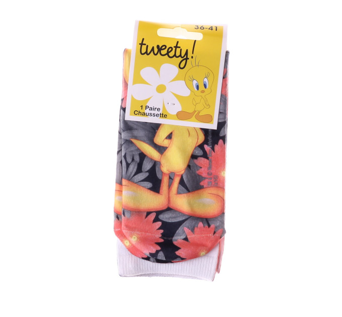 Шкарпетки Looney Tunes Tweety Fleur 1-pack 36-41 white/gray 17890935-1