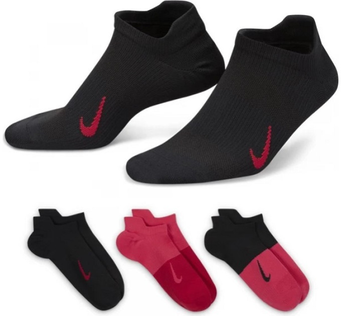 Шкарпетки Nike W NK EVERYDAY PLUS LTWT NS 3PR - CV2964-913