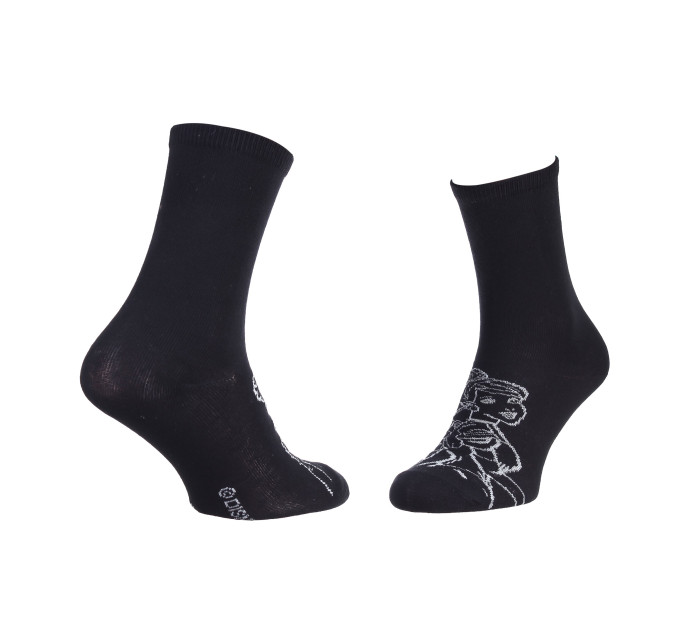 Шкарпетки Disney Princess Cinderella 1-pack 36-41 black gray 13892320-8