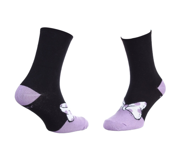 Шкарпетки Disney Minnie Light Knot 1-pack 36-41 black/purple 13893120-1