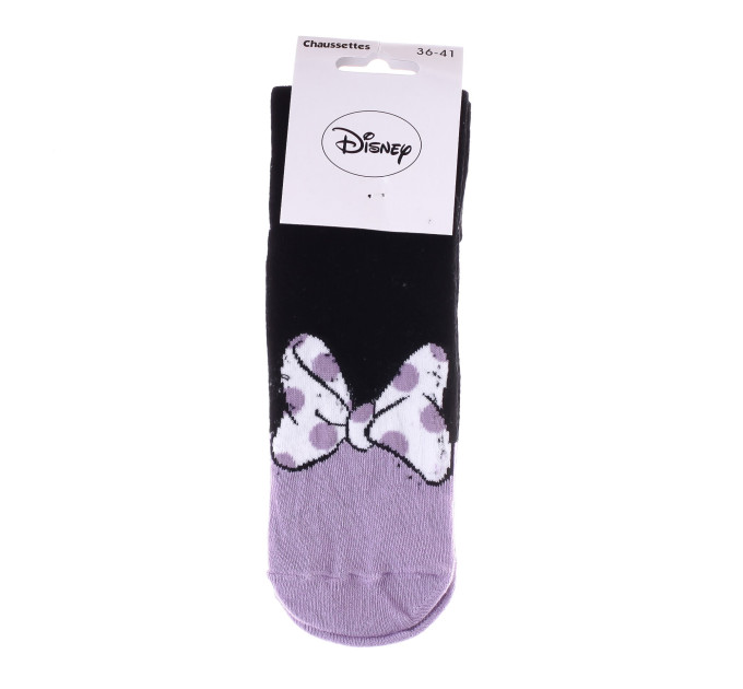 Шкарпетки Disney Minnie Light Knot 1-pack 36-41 black/purple 13893120-1