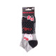 Шкарпетки Hello Kitty Tete Hk Pois 1-pack 35-41 gray/black 13890712-7