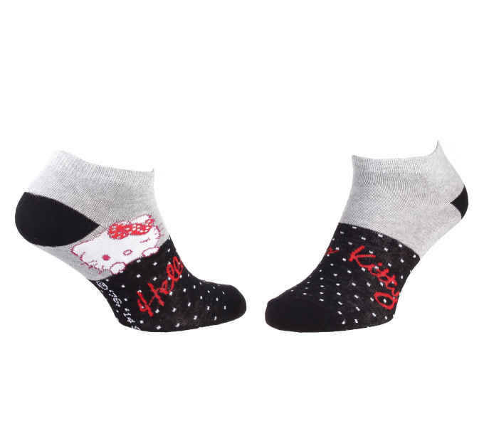 Шкарпетки Hello Kitty Tete Hk Pois 1-pack 35-41 gray/black 13890712-7