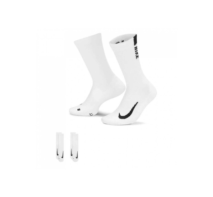 Жіночі Шкарпетки Nike U ELITE CREW 132 Білий 34-38 (7dSX7622-100 34-38)